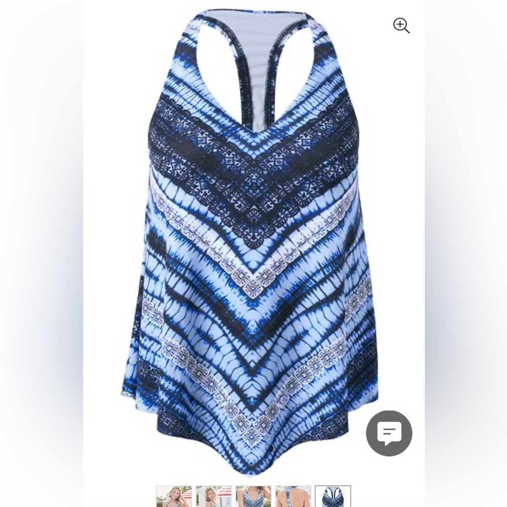 Venus Tankini top - like new! Size 12